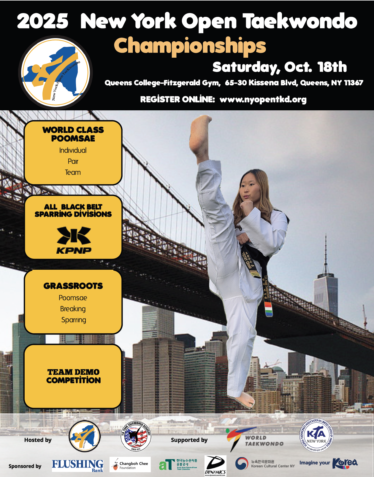2025 New York Open Taekwondo Championships